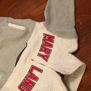 Maryland swimming sweatshirt